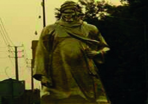 Statue de l'Almamy Samory Tour&eacute;. Photo cr&eacute;dit: www.leferchaud.wordpress.com